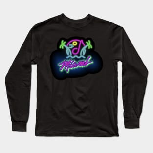 Miami Logo Long Sleeve T-Shirt